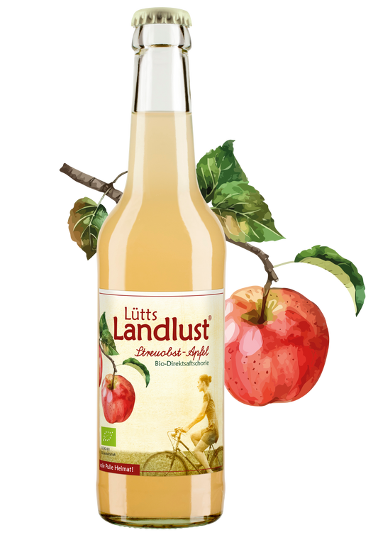 Lütts Landlust Apfel Bio Schorle 0,33 l