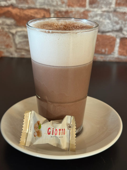 Warme chocolademelk