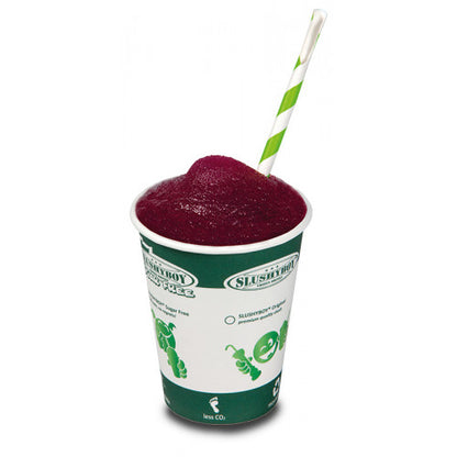 Slush-ijs in verschillende soorten en maten